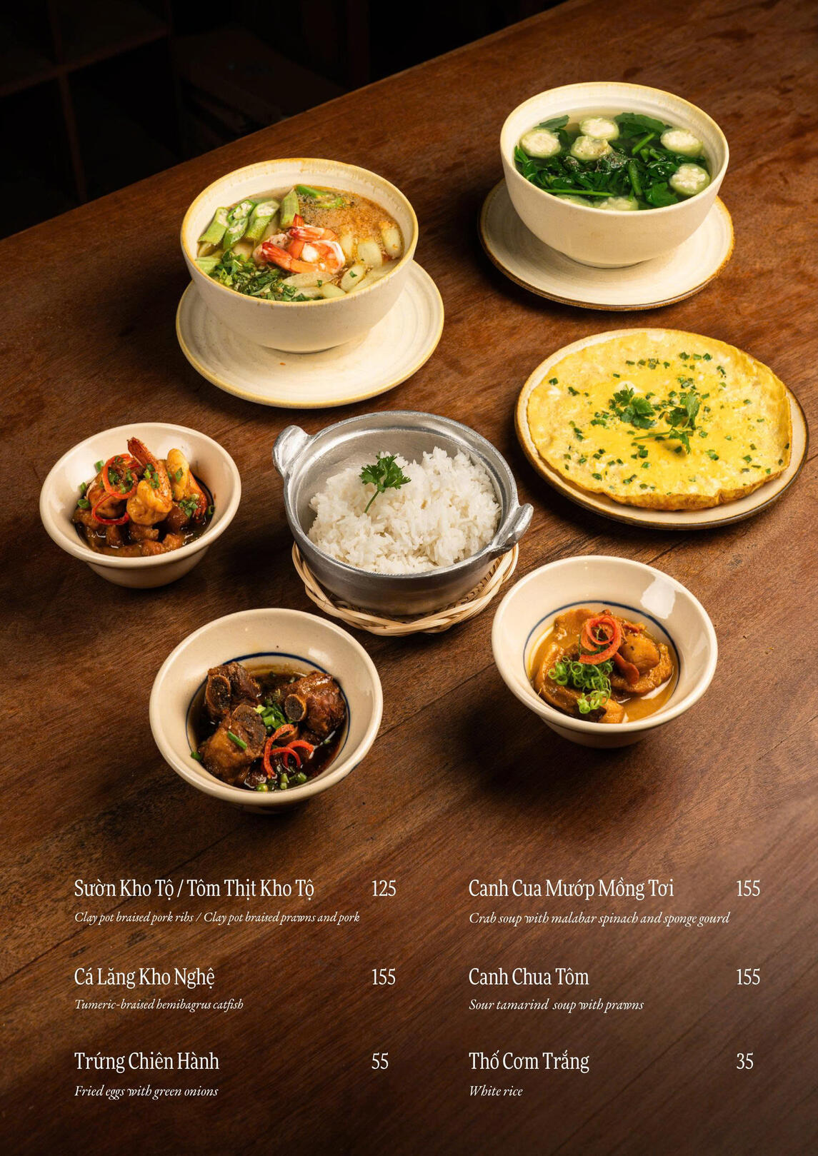 Sành Kitchen - Main menu 3