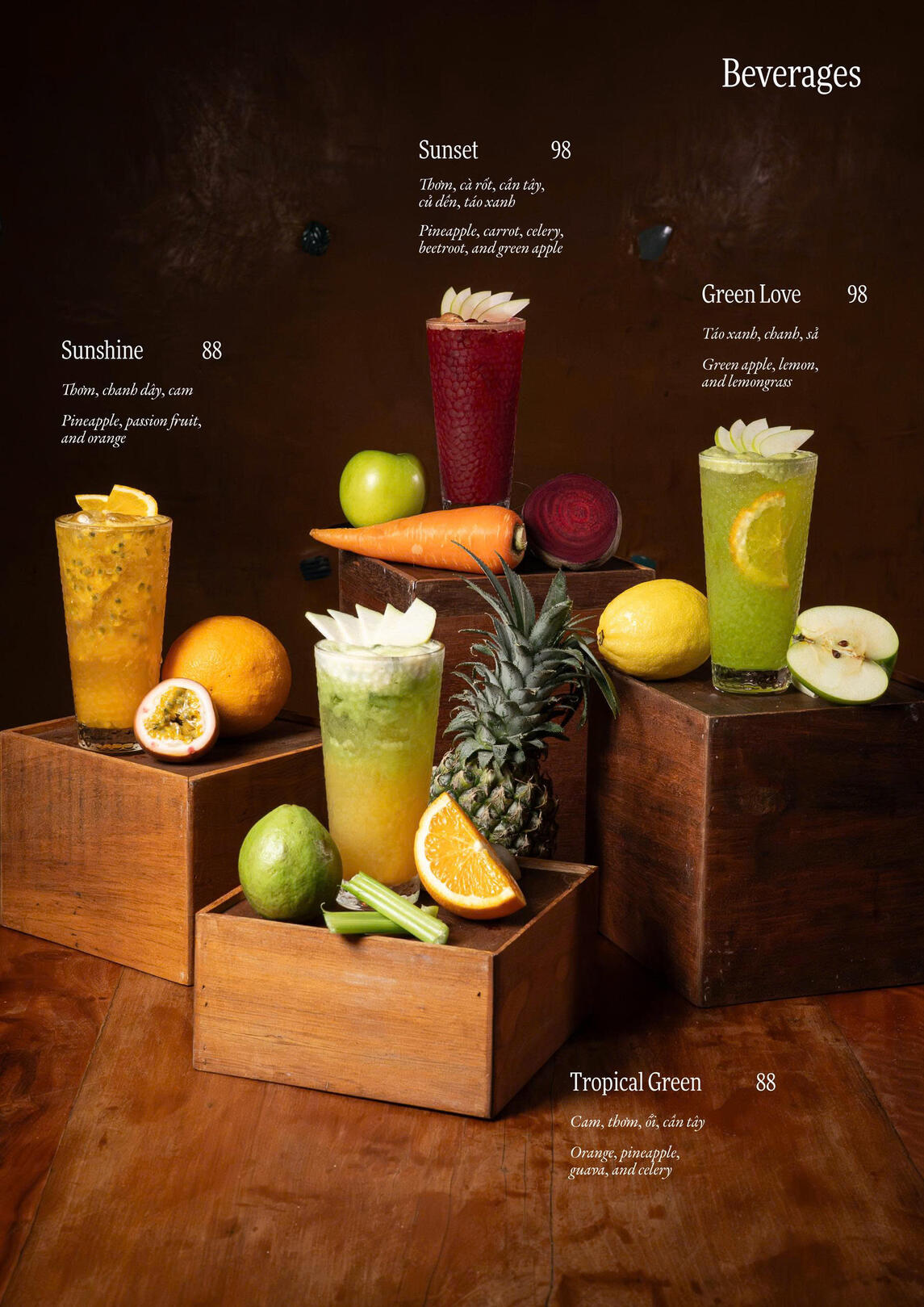 Sành Kitchen - Drink Menu 2